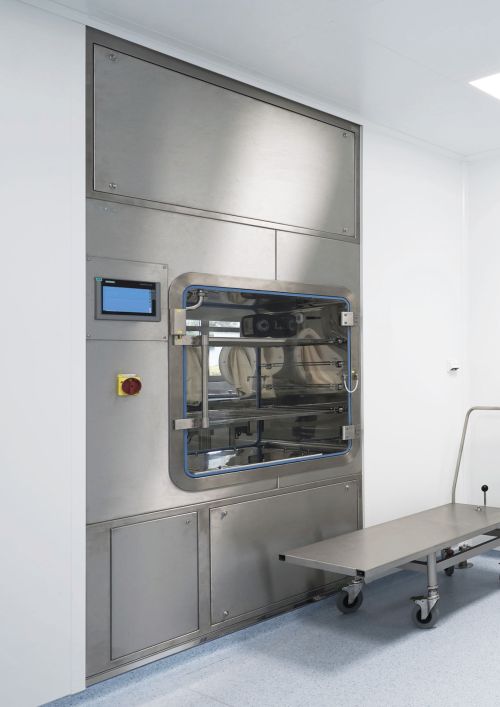 VHP Decontamination Pass-Through Chamber