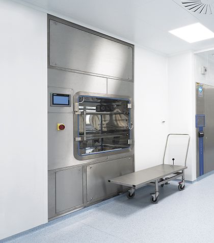 VHP Decontamination Lock