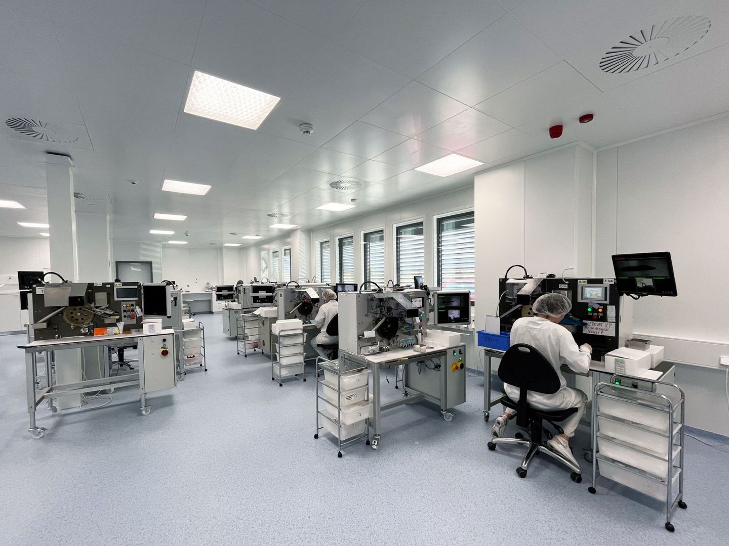 EUROPIN – Hala II. – Cleanrooms